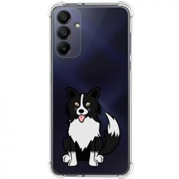 Funda Silicona Antigolpes para Samsung Galaxy A15 4G/5G Diseño Perros 01