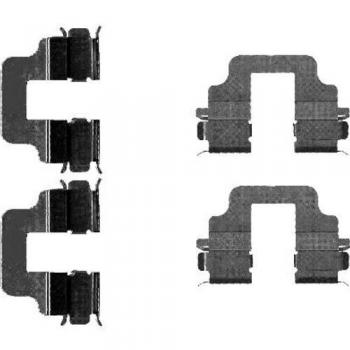 Kit de accesorios para pastillas de freno HELLA 8DZ 355 203-291 para Ford Focus, Galaxy, Kuga, Mondeo y S-Max