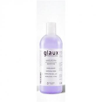 Glaux Disolvente Especial para Esmaltes Gel, UV, Acrílicos y Tips 400 ml FAMA FABRE / Glaux Remover Disolaceto 400 ml (para Esmaltes Semipermanente)
