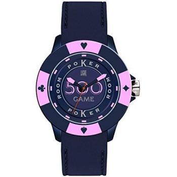 Light Time Quartz Watch Analogue Display and Silicone Strap L147HS