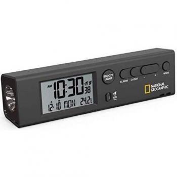 BRESSER Reloj 4 en 1 C/ TERMÓMETRO, Despertador, H