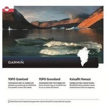 Garmin Topo Groenlandia Topográfico Vektor Tarjeta, Negro, Uni