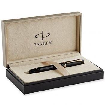 Parker S0690410 - Pluma estilográfica de trazo fino, azul