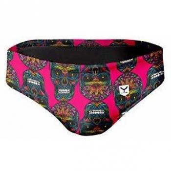 TAYMORY Bañador de Natación Slip Hombre Calabera Catrina S