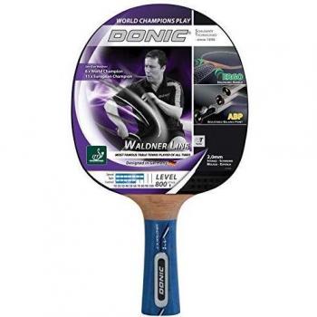 Donic Waldner 800 Table Tennis Racket with DVD - Unisex, 5-Ply Design