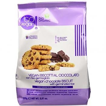 Galletas veganas con chispas de chocolate y arroz germinado 250 g - Probios