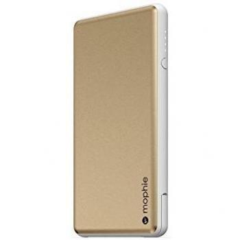 Mophie Powerstation Plus - Batería externa universal, color oro