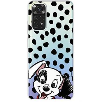 Funda para Xiaomi Redmi Note 11 Pro 5G Oficial de Disney Cachorro Manchas - 101 Dálmatas, Carcasa de Silicona Flexible, Transparente, Licencia Oficial