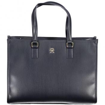 Tommy Hilfiger TH Monotype Blue Tote Bag for Women - One Size