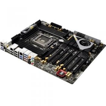 Asrock x79 extreme11 placa base intel x79 8x ddr3 sata 600 ceb usb 30 7x pci express 30 x16 71 hd audio soporta dual lan con funcion teaming socket 2011