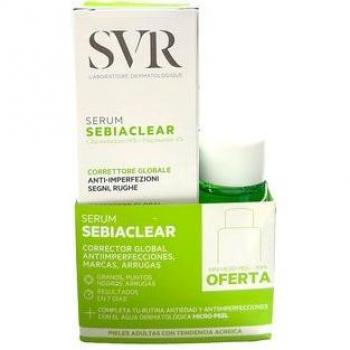 Pack SVR Sebiaclear - Sérum Anti-Imperfecciones 30ml + Agua Dermatológica Micro-Peel 30ml