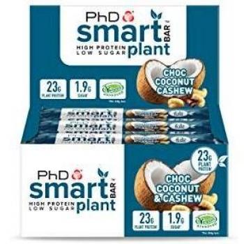 PhD Smart Bar Plant (12X64G) 12 Unidades 768 g