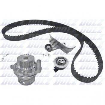 DOLZ Kit de Bomba de Agua y Correa de Distribución KD168