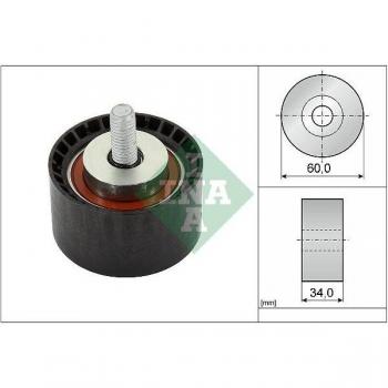 Polea tensora/guía INA para correa v-ribbed 532 0888 10