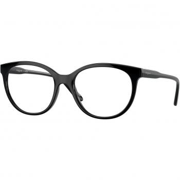 Vogue Eyewear VO5552 W44 Women’s Eyeglasses Black Size 51 (Frame Only) - Blue Light Block Available