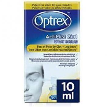 Optrex ActiMist 2in1 Spray Ocular Para El Picor De Ojos + Lagrimeo
