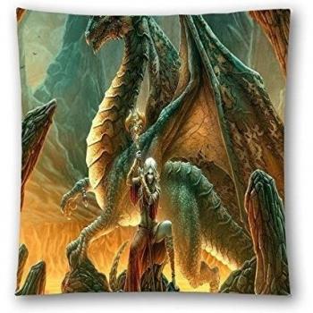 RYHJRT A Huge MonsterCotton Throw Pillow Case Decorative Cushion Cover 16X16 Inch One Side