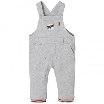 Vertbaudet - Pantalón de Peto - Trapecio o Corte en A - para bebé niño Gris 71 cm