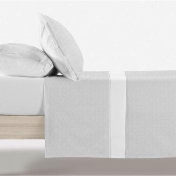 Juego de sábanas estampado Huellas Dactilares Manterol Casa