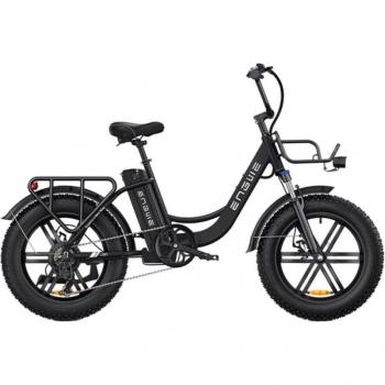 Engwe L20 Bicicleta Eléctrica 250W, 48V 13Ah, Autonomía de hasta 140 km, Neumáticos gruesos de 20 * 4.0 pulgadas, Velocidad máxima de