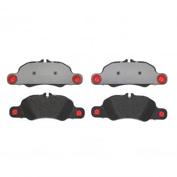 Brembo P65019 Low-Met Front Disc Brake Pad Set of 4 for Porsche