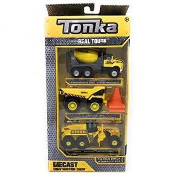 Tonka DIECAST 3 Pack construcción A