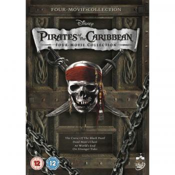 Pirates of the Caribbean 1-4 [Reino Unido] [DVD]