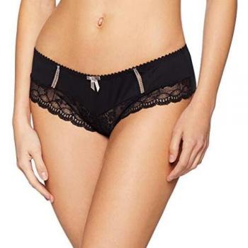 Cache Coeur Lisa, Braguita para Mujer, Negro
