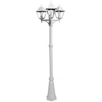 Farola exterior Spica 3xE27 blanco