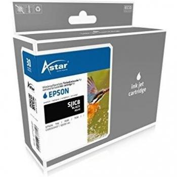 Cartucho de Tinta Astar AS15107 Negro (Sustituye Epson C33S020407, SJIC8K)