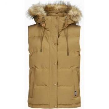 Superdry Parka VINTAGE EVEREST FAUX FUR GILET