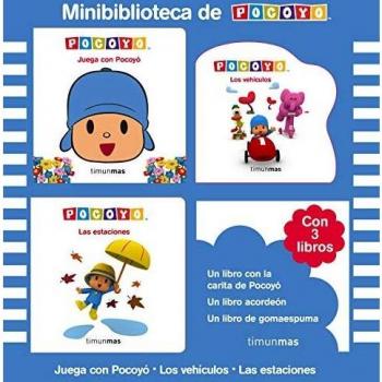 Minibiblioteca de Pocoyó: Estuche con 3 libros