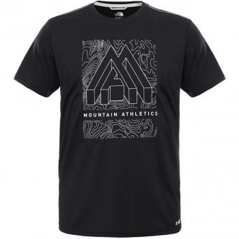 North Face Ma Graphic Reaxion Amp Crew Eu - Camiseta para hombre, color negro, talla XL