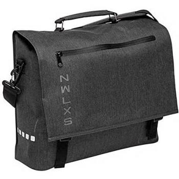 Bolsa de Bicicleta Messenger New Looxs Varo, Gris, 15 Litros