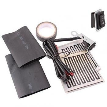 Universal motocicleta calefactables Puños Insertos manillar mano calentadores almohadillas Kit 12 V