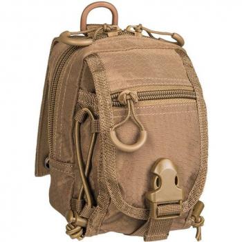 MILTEC Bolsa Multifunción Sistema Molle Cortado A Láser 10X10X15 Poliéster Parabellum 50247
