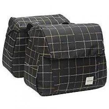 Bolsa Doble para Bicicleta New Looxs Joli 37 litros Negra