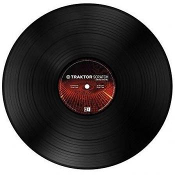 Native Instruments Traktor Scratch Pro Control Vinyl MK2 Black