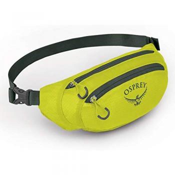 Riñonera Osprey Ultralight Stuff Waist Pack, ultraligera, color verde lima, unisex adulto, ideal para montaña y desplazamientos diarios