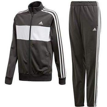 adidas Yb TS Tiberio Conjunto Deportivo, Niños, grisei/Blanco, 152