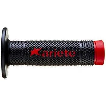 Par Puños Ariete Cross Off Road Modelo Vulcan Rojo-Negro Nuevo 2019