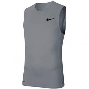 NIKE M NP Top SL Tight Camiseta Sin Mangas, Hombre, Smoke Grey/Black, XL