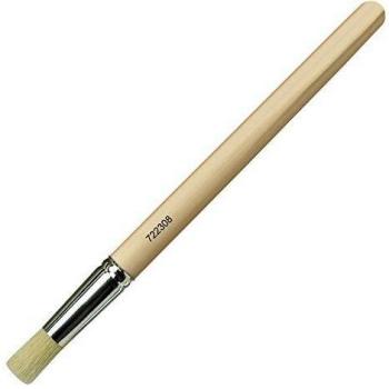 Pincel HobbyLine Chinaborste nÂº 8 KREUL - Cerdas Naturales Muy Resistentes, Adecuado para Técnicas de Punteado y Estampado, Tamaño 8, Madera, Multicolor