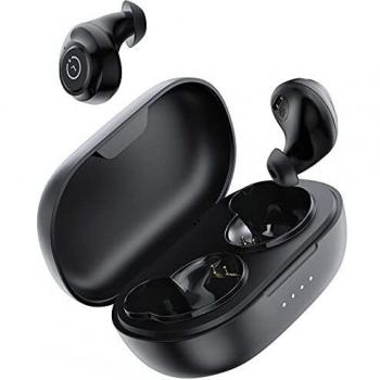 Auriculares inalámbricos Bluetooth E60 V5.0, 8 Horas de reproducción Permanente, Auriculares Deportivos Bluetooth de Nivel IPX8, Calidad de Sonido HD, Doble micrófonos