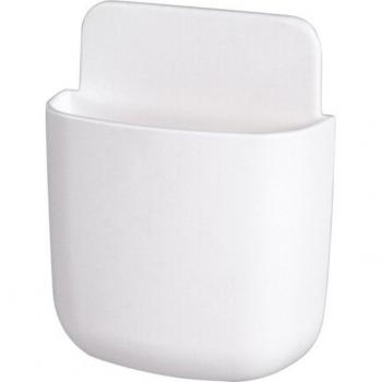Soporte de almacenamiento montado en la pared para control remoto de TV y aire acondicionado, caja organizadora conveniente para dormitorio, sala de estar y oficina