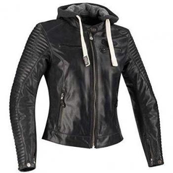 Segura Chaqueta moto LADY DORIAN Negro, Negro, 42
