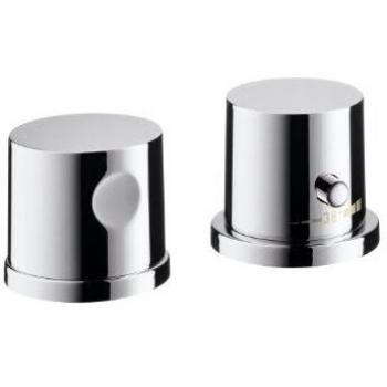 AX Uno2 emb. term llave/invers cromo