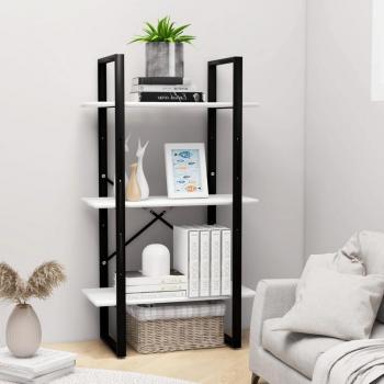 vidaXL Storage Shelf White 60x30x105 cm Engineered Wood