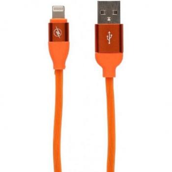 Cable USB-A a Lightning Contact 1.5m Naranja 2A