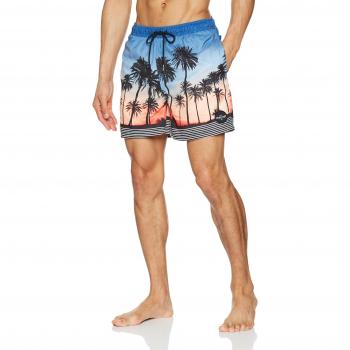 Quiksilver Sunset Vibes 17 Bañador, Hombre, Blanco, XL
